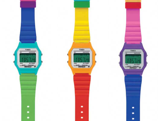 Timex 80 Spring 2010 Rainbow Collection