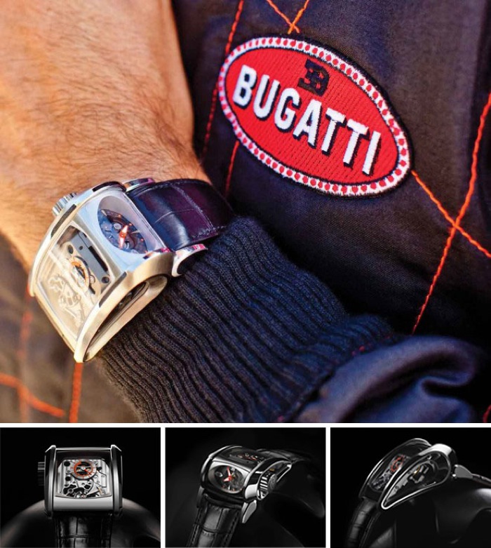 мануфактура Parmigiani Fleurier известна часами Bugatti Type 370