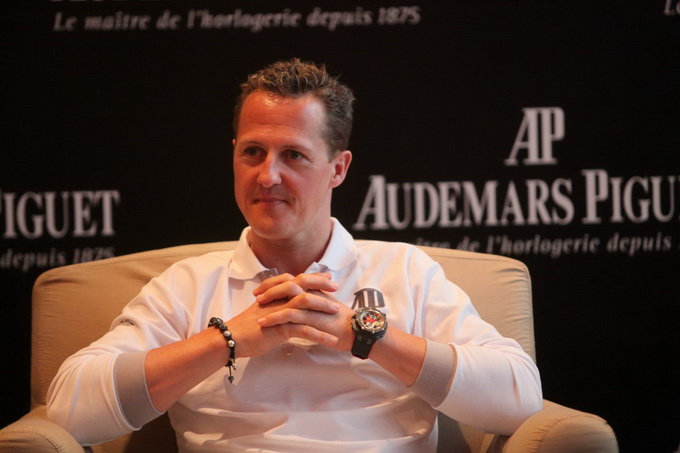 Michael Schumacher Makes China Debut For Audemars Piguet