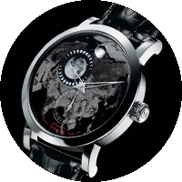 Movado Red Label Planisphere