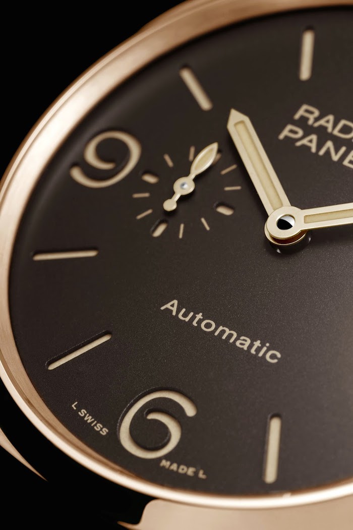 RADIOMIR 1940 3 DAYS AUTOMATIC ORO ROSSO – 45mm (PAM00573) 5