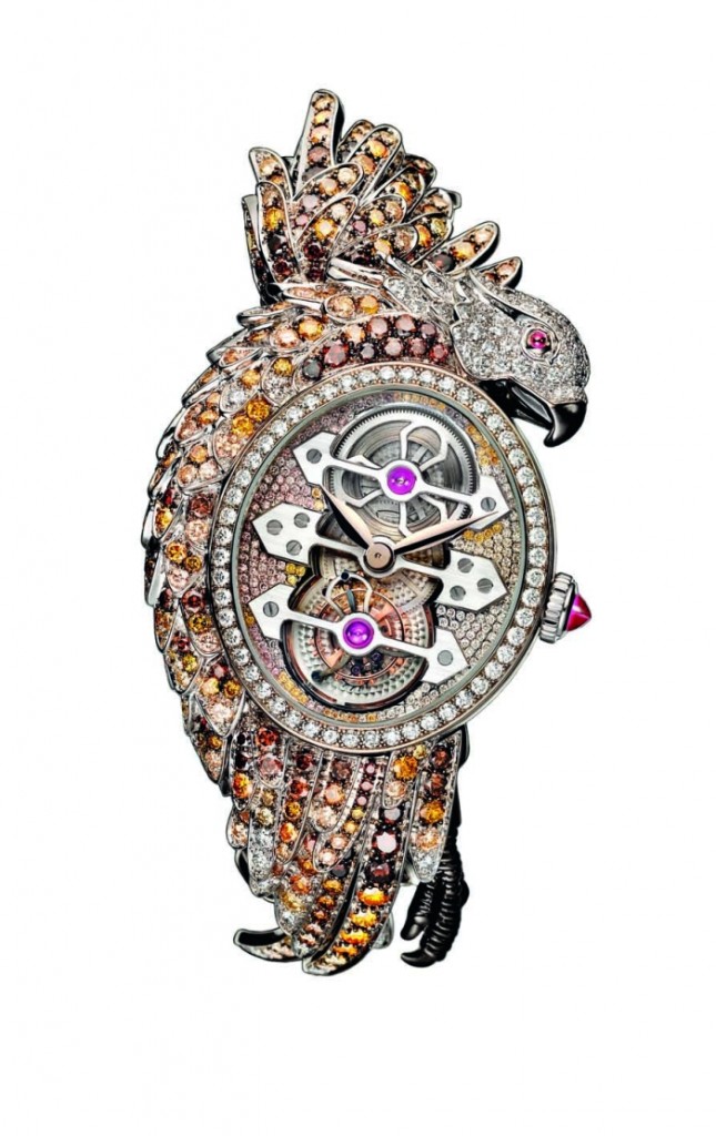 Леди-ястреб от Boucheron & Girard-Perregaux с турбийоном