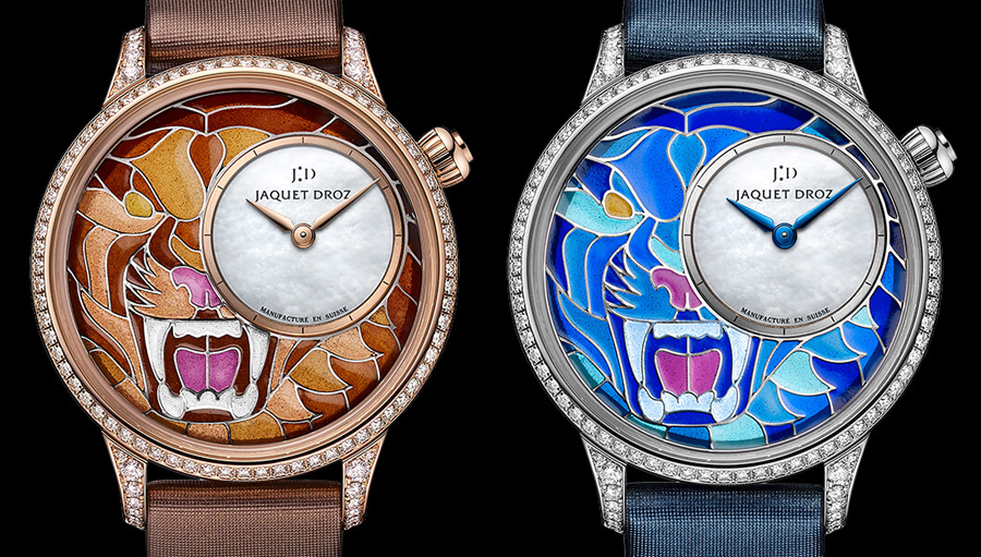 Jaquet Droz Smalta Clara Tiger