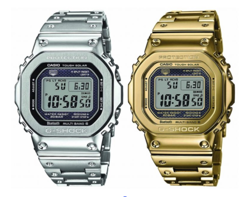g-shock gold
